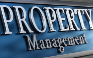 Property Management company sign