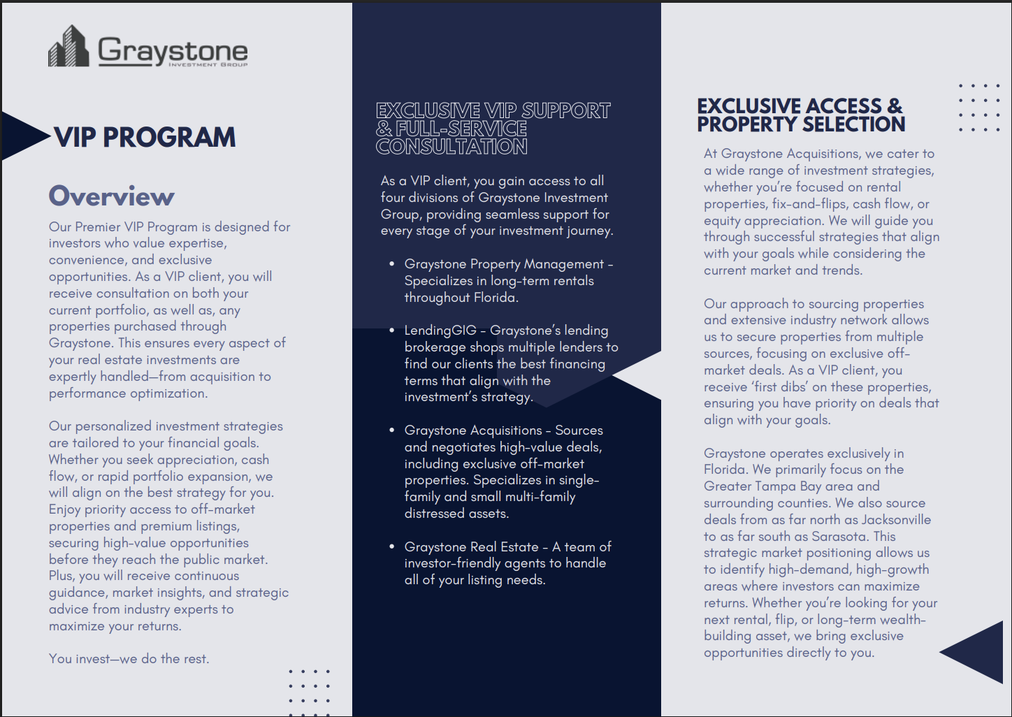 - Graystone Investment Group