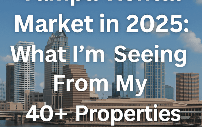 What I’m seeing from managing 300+ rentals and owning 40+ of my own: Q3 and Q4 in Tampa are all about balance.
