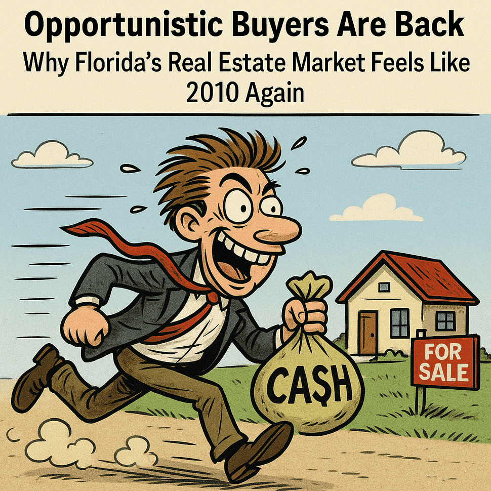 Opportunistic Buyers Are Back: Why Florida’s Real Estate Market Feels Like 2010 Again Opportunistic Buyers Are Back: Why Florida's Real Estate Market Feels Like 2010 Again