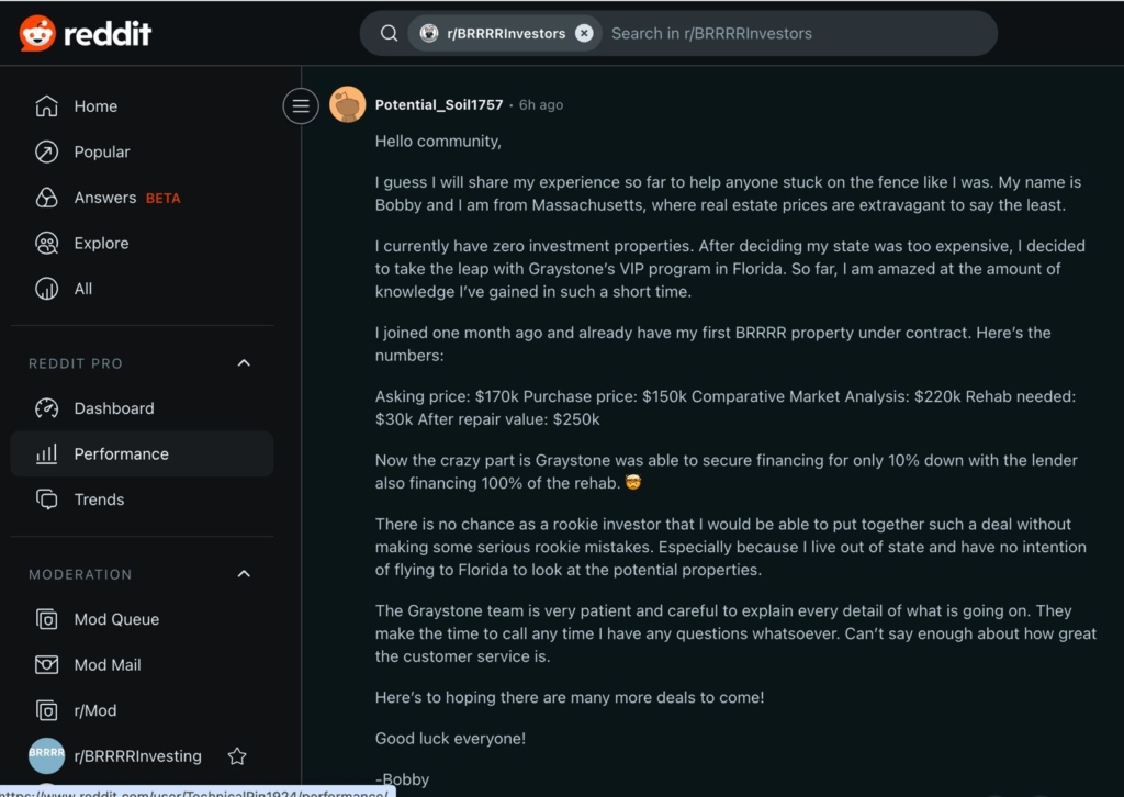 - Graystone Investment Group