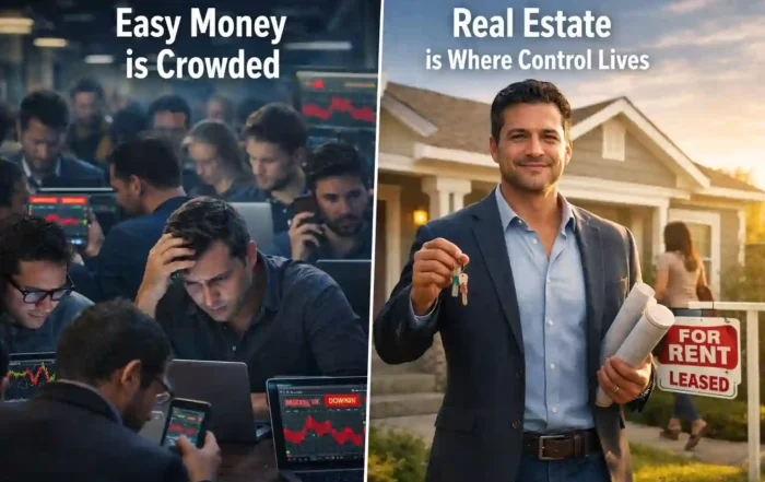 Stock market stress vs real estate control - Graystone Investment Group Stock market stress vs real estate control