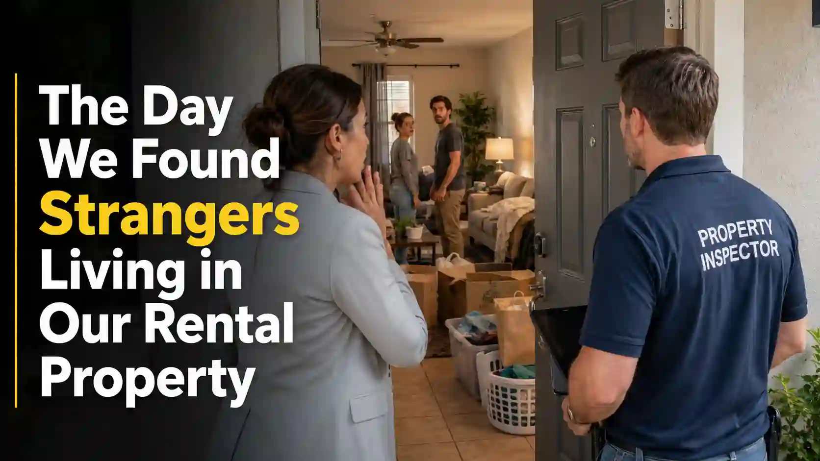 The day we found strangers at are property. - Graystone Investment Group - Graystone Investment Group The day we found strangers at are property.